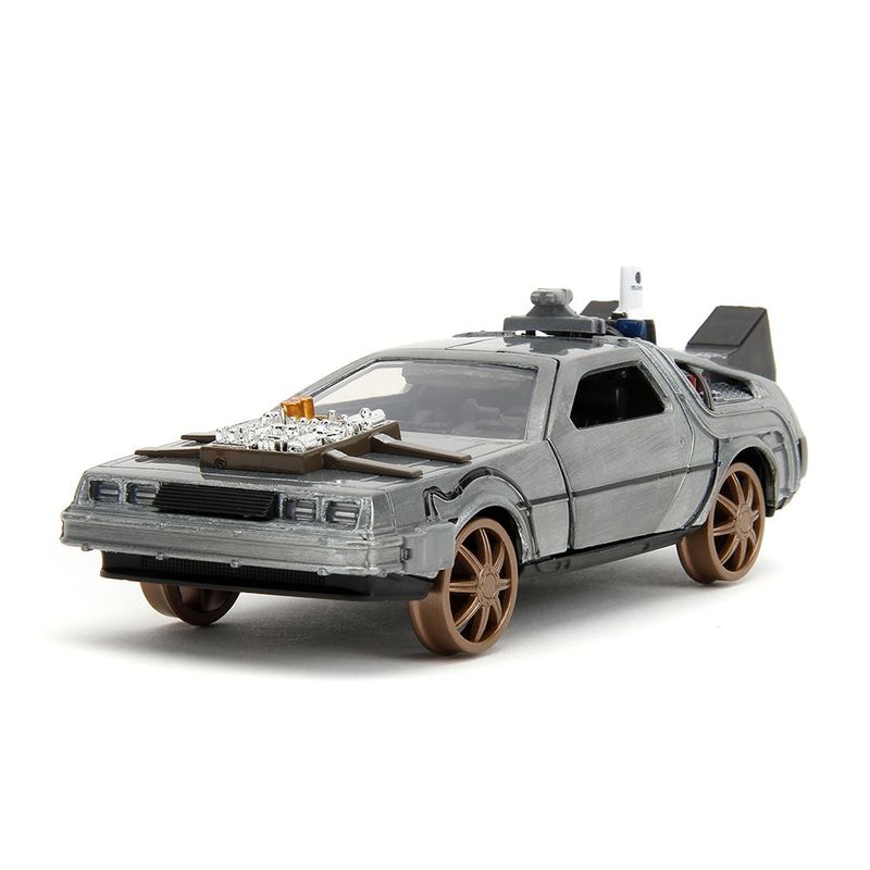 Vehículo Coleccionable Die Cast Back to the Future Time Machine Escala 1:32 Diseños Surtidos