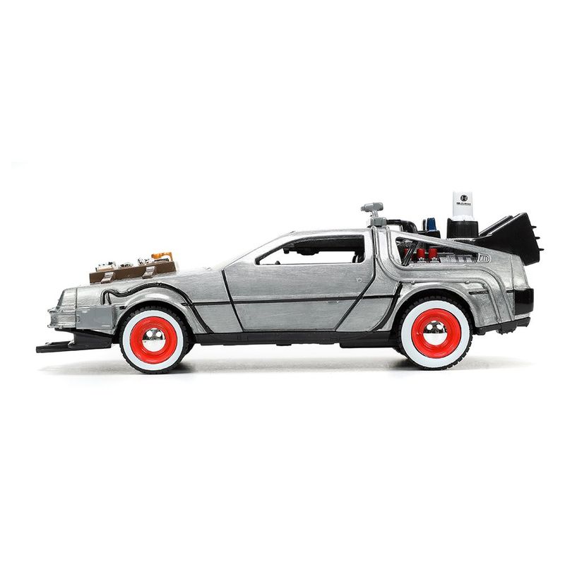 Vehículo Coleccionable Die Cast Back to the Future Time Machine Escala 1:32 Diseños Surtidos