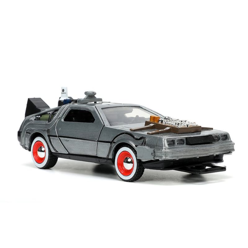 Vehículo Coleccionable Die Cast Back to the Future Time Machine Escala 1:32 Diseños Surtidos