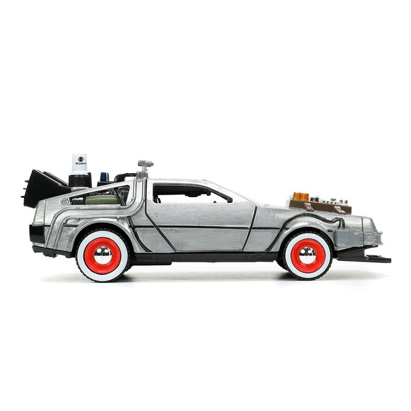 Vehículo Coleccionable Die Cast Back to the Future Time Machine Escala 1:32 Diseños Surtidos