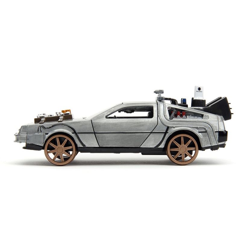Vehículo Coleccionable Die Cast Back to the Future Time Machine Escala 1:32 Diseños Surtidos