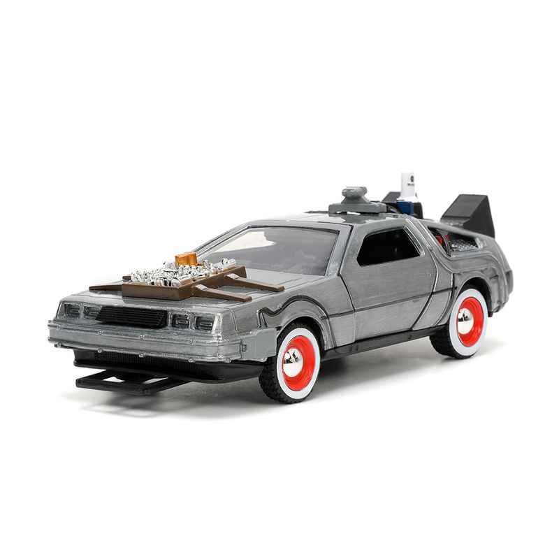 Vehículo Coleccionable Die Cast Back to the Future Time Machine Escala 1:32 Diseños Surtidos