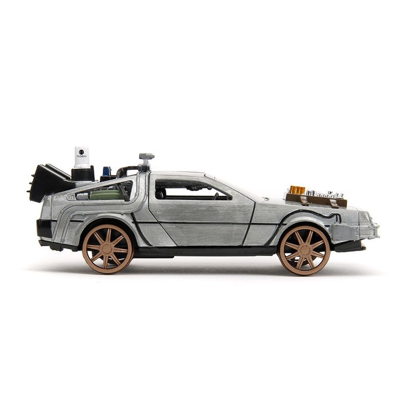 Vehículo Coleccionable Die Cast Back to the Future Time Machine Escala 1:32 Diseños Surtidos