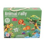 Rompecabezas Infantil Animal Rally con Diseño de Animales 60 Piezas