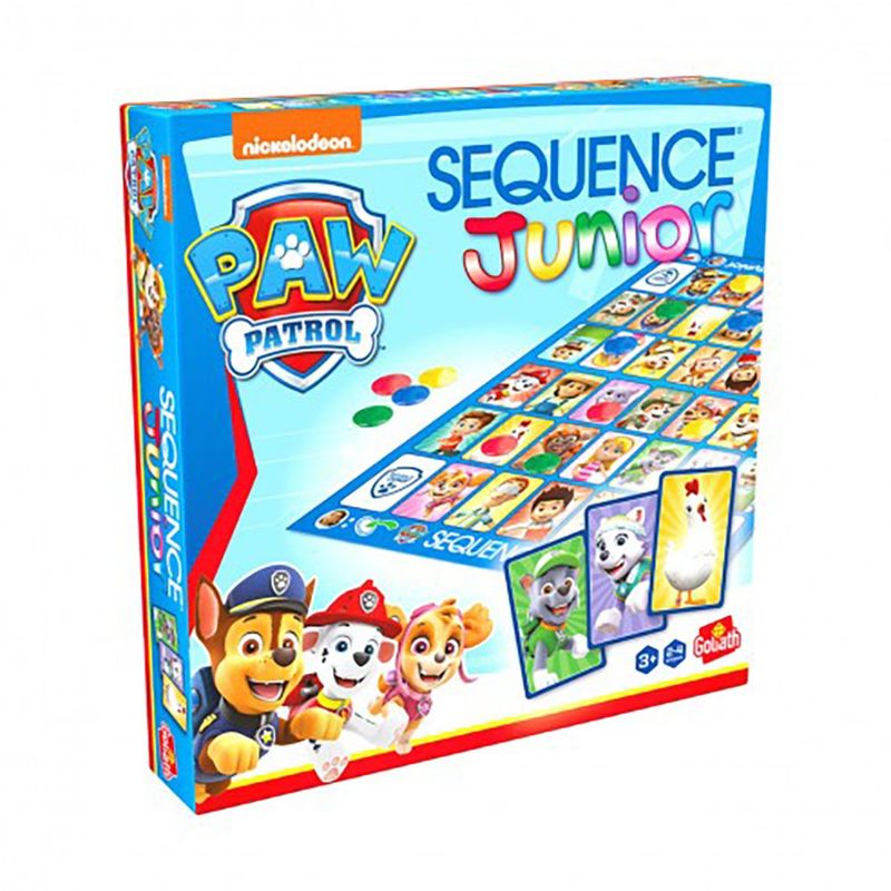 Juego de Mesa Sequence Junior de Paw Patrol