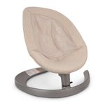 Silla Mecedora para Bebé Leaf Grow Cloud con Barra de Juguetes y Arnés 3 Puntos Beige