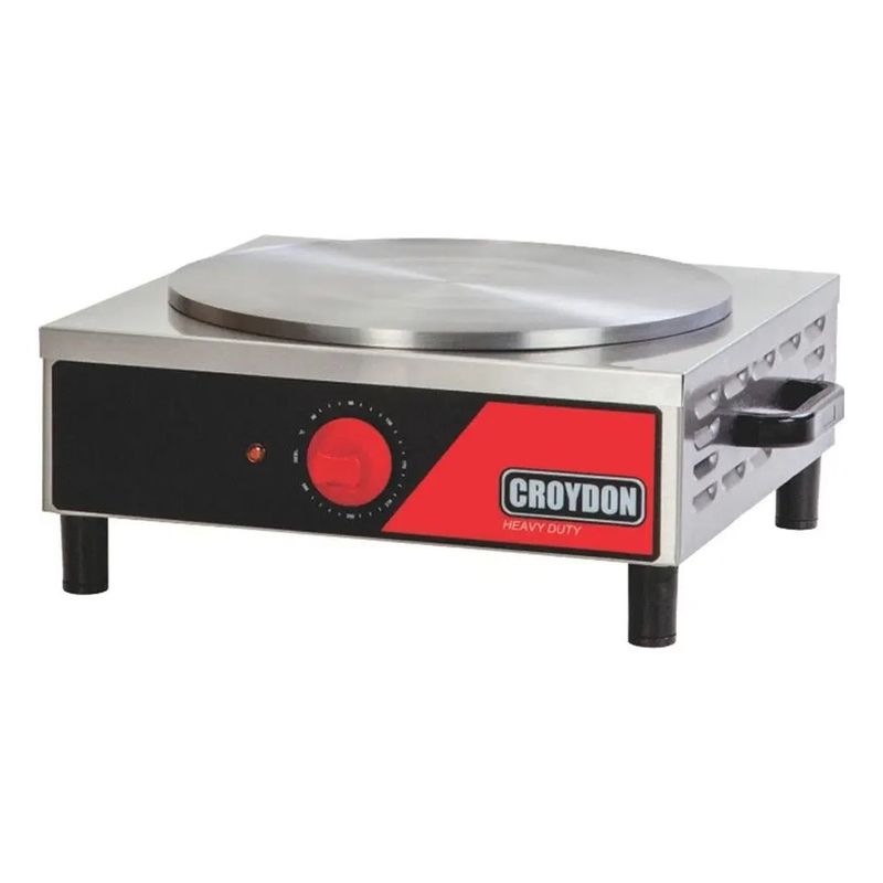 Maquina para Hacer Crepas MPES Profesional Eléctrica con Disco de 37 Cm