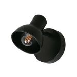 Lámpara Spot 1 Luz 18.5 cm Diseño Moderno Color Negro