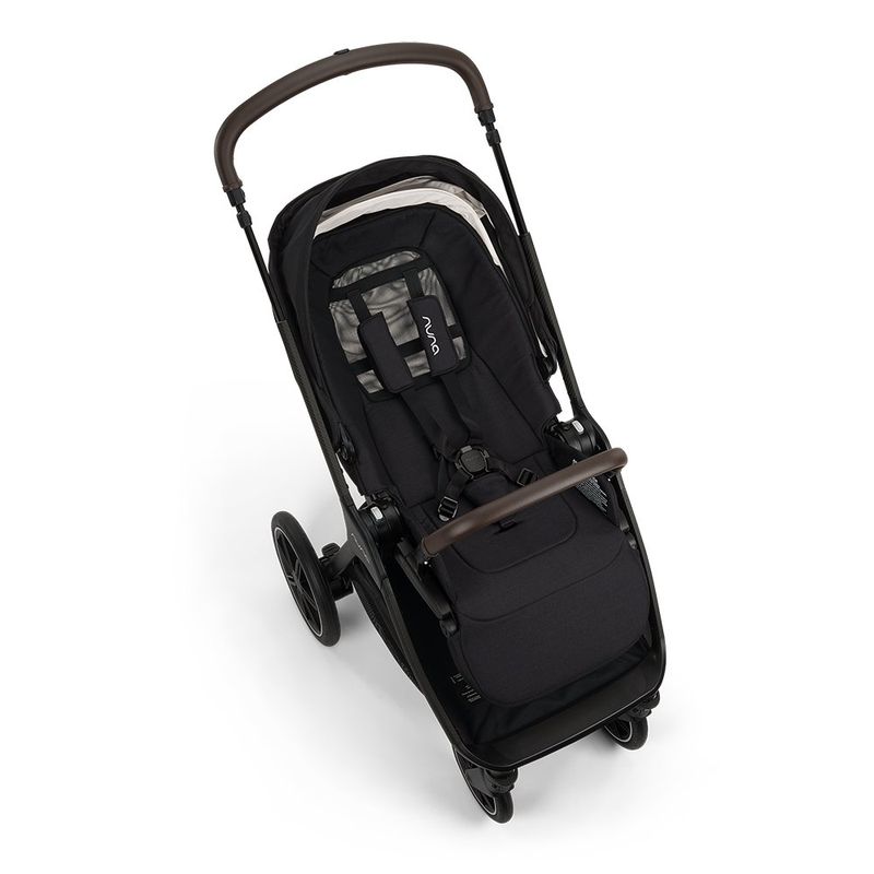Carruaje Compacto Trvl Lx Caviar para Bebé con Plegado Rápido de 81 x 53 x 116 cm Negro