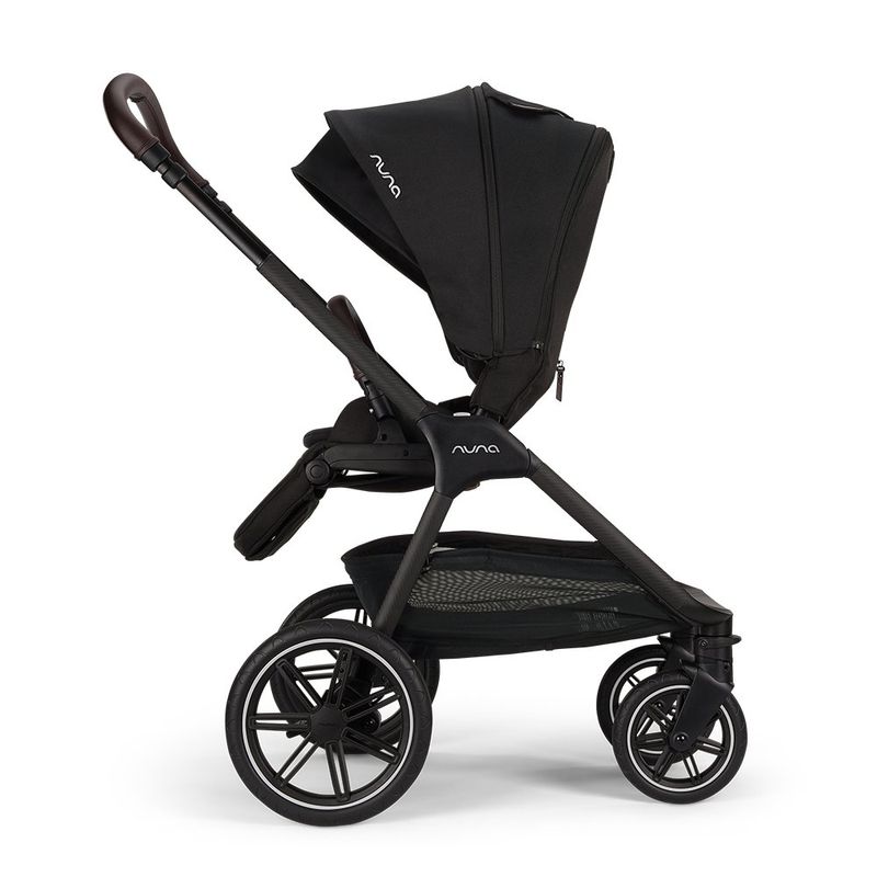 Carruaje Compacto Trvl Lx Caviar para Bebé con Plegado Rápido de 81 x 53 x 116 cm Negro