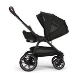 Carruaje Compacto Trvl Lx Caviar para Bebé con Plegado Rápido de 81 x 53 x 116 cm Negro