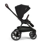 Carruaje Compacto Trvl Lx Caviar para Bebé con Plegado Rápido de 81 x 53 x 116 cm Negro