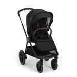 Carruaje Compacto Trvl Lx Caviar para Bebé con Plegado Rápido de 81 x 53 x 116 cm Negro