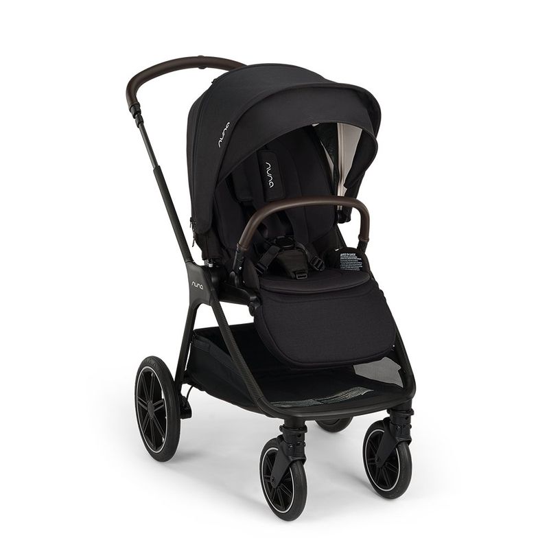 Carruaje Compacto Trvl Lx Caviar para Bebé con Plegado Rápido de 81 x 53 x 116 cm Negro