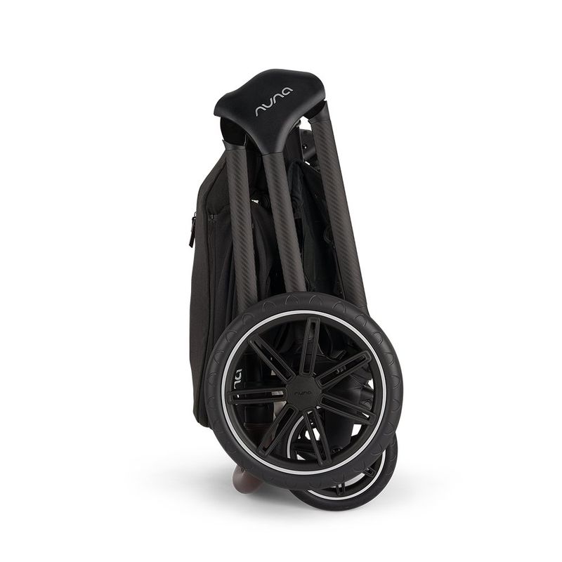 Carruaje Compacto Trvl Lx Caviar para Bebé con Plegado Rápido de 81 x 53 x 116 cm Negro