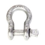 Grillete Tipo Ancla de Acero Forjado Galvanizado 1500 lb 5/16"