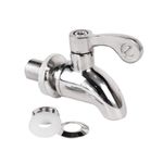Chorro Dispensador Mini de Acero Inoxidable para Filtro de Agua Plateada