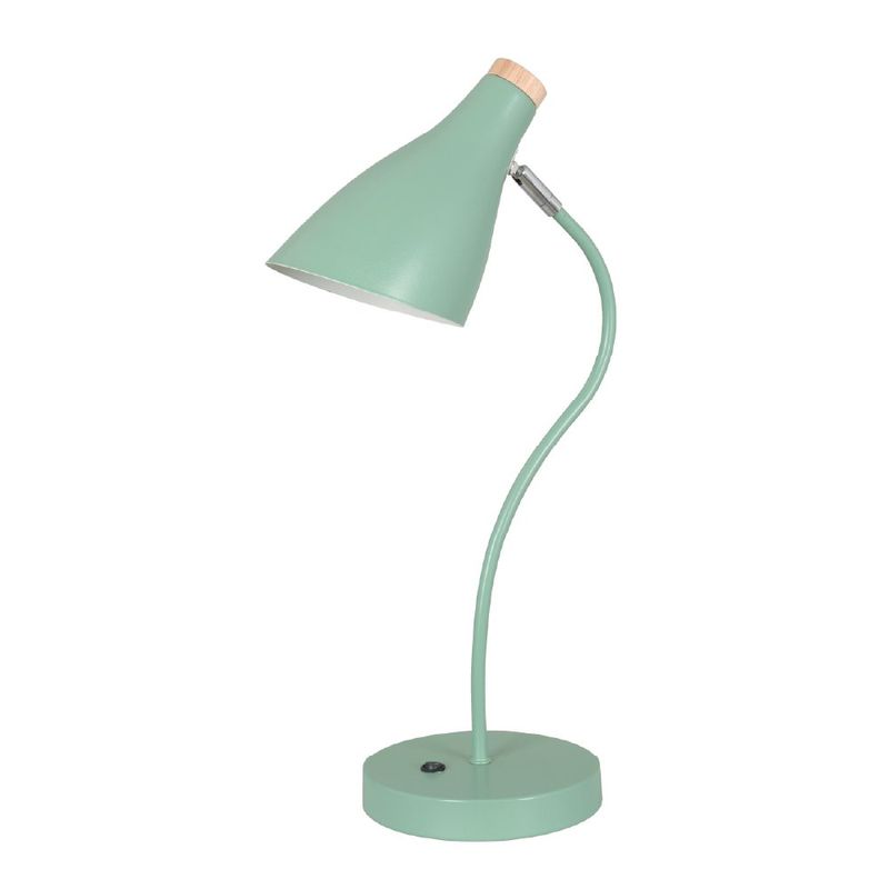 Lámpara de Mesa Flexible 50 cm Color Verde