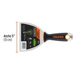 Espátula Flexible de Acero Inoxidable con Mango Comfort Grip de 5 plg