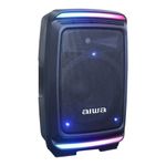 Bocina Bluetooth de 1000 W con Trípode y Luces LED Color Negro
