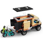 LEGO City Furgoneta de Aventura con Bicis de Montaña #60512 de 260 Piezas