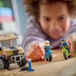 LEGO City Furgoneta de Aventura con Bicis de Montaña #60512 de 260 Piezas