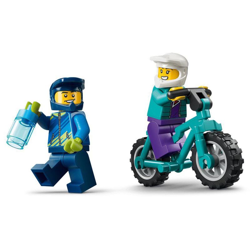 LEGO City Furgoneta de Aventura con Bicis de Montaña #60512 de 260 Piezas