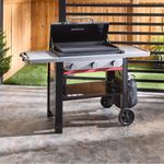 Parrilla de Gas Propano Weber Slate de 28" con 3 Quemadores Negra