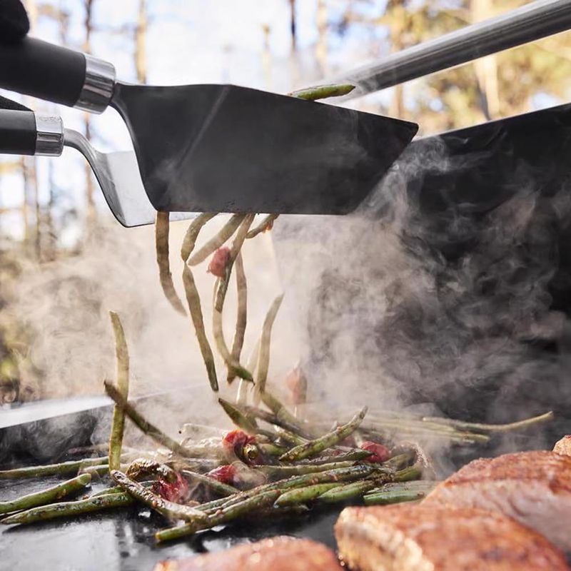 Parrilla de Gas Propano Weber Slate de 28" con 3 Quemadores Negra