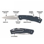 Navaja Plegable Gerber de Acero Inoxidable 440 con Hoja de 4.6"