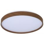 Plafón LED CCT Diseño Moderno Color Café
