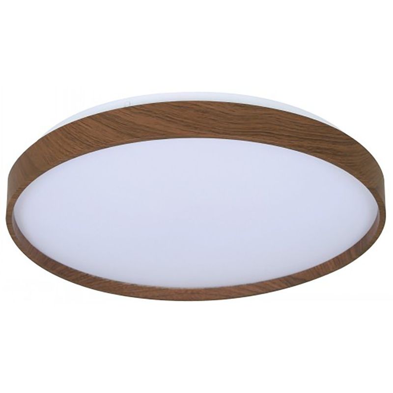 Plafón LED CCT Diseño Moderno Color Café