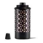 Antorcha Exterior TIKI Negra de Acero para Patio y Jardín