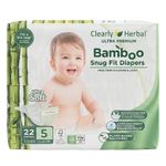 Pañales Bamboo Snug Fit Talla 5 de 88 Unideades - Clearly Herbal