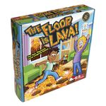 Juego de Piso The Floor is Lava con 25 Piedras de Espuma y Ruleta