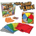 Juego de Piso The Floor is Lava con 25 Piedras de Espuma y Ruleta