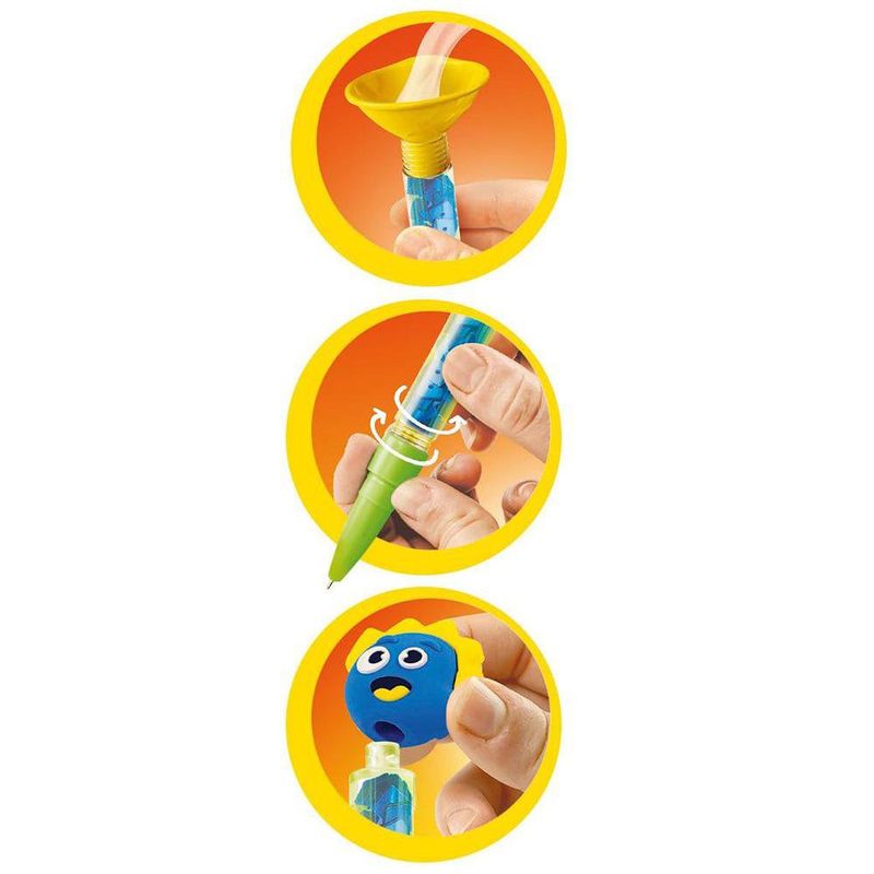 Kit para Crear 3 Lapiceros de Monstruos con Accesorios