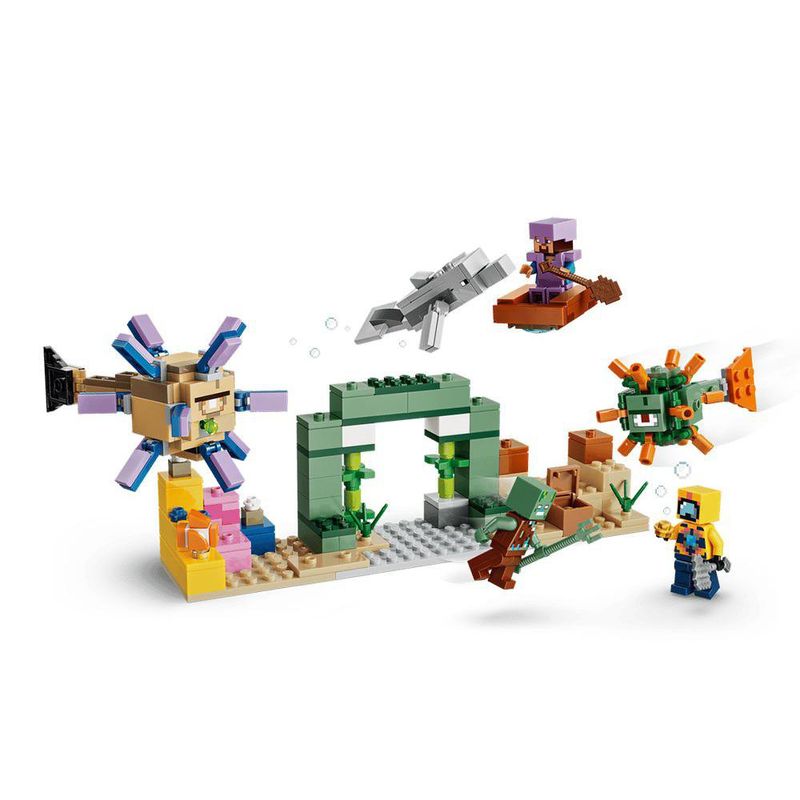 LEGO Minecraft Aventura Submarina #21598 de 310 Piezas