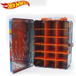 Maletín Metálico Hot Wheels Let´s Race para Guardar 18 Autos