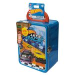 Maletín Metálico Hot Wheels Let´s Race para Guardar 18 Autos