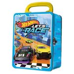 Maletín Metálico Hot Wheels Let´s Race para Guardar 18 Autos