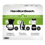 Combo HB de Cafetera para 12 Tazas con Plancha y Licuadora