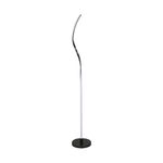 Lámpara de Pie LED 14 W 161.5 cm Diseño Moderno Color Negro