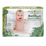 Pañales Bamboo Snug Fit Talla 3 de 112 Unideades - Clearly Herbal
