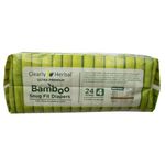 Pañales Bamboo Snug Fit Talla 4 de 96 Unideades - Clearly Herbal