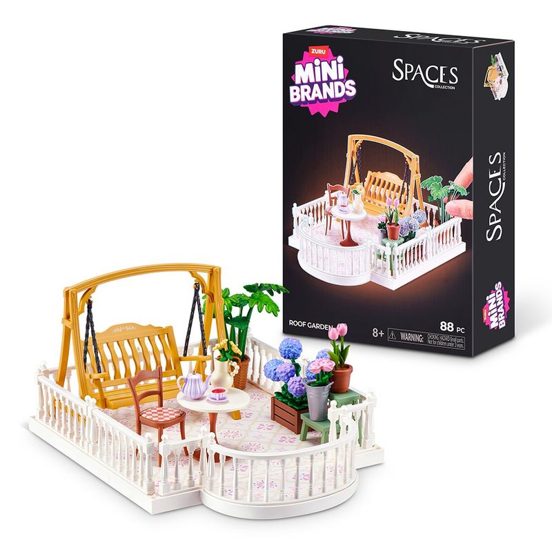 Mini Brands Spaces Collection Set de Jardin