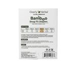 Pañales Bamboo Snug Fit Talla 4 de 96 Unideades - Clearly Herbal
