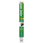 Guardapolvo de Aluminio y Vinilo para Puerta de 2 X 36 Plg