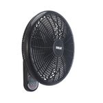 Ventilador de Pared 16 plg con Control Remoto Color Negro