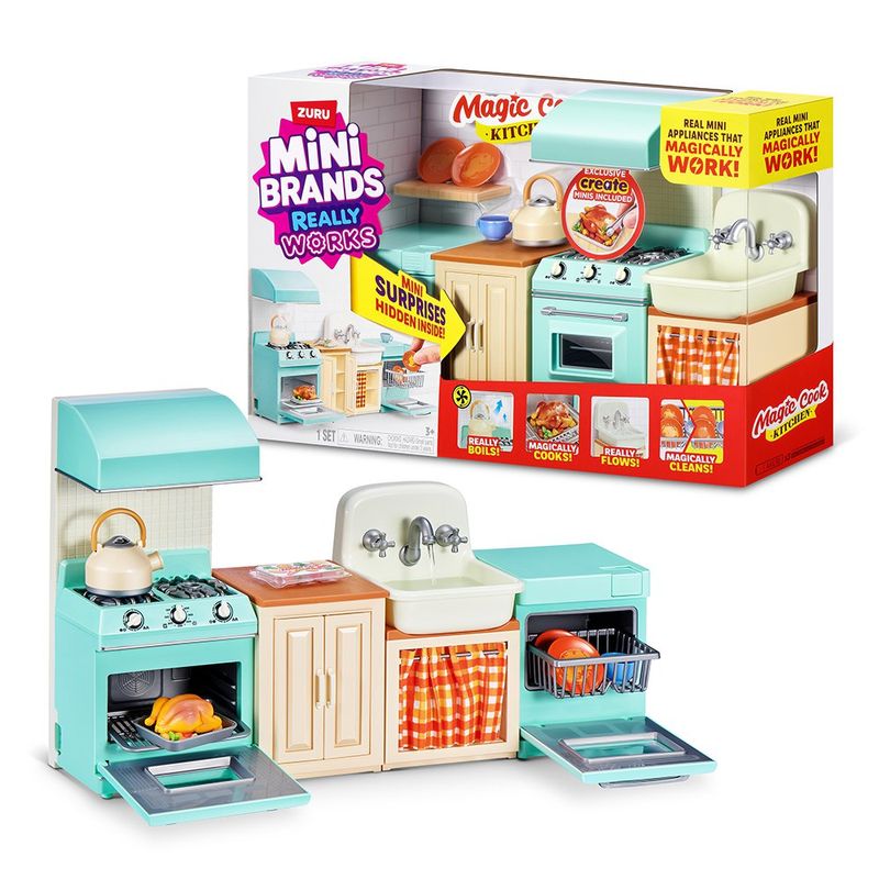 Mini Brands Playset de Cocina Mágica
